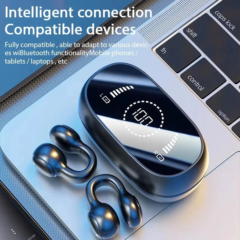 Lenovo High Quality Bone Conduction Wireless Earphones Bluetooth Noise Reduction Sports Earphones Suitable for Xiaomi Iphone