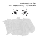 Wholesale Artificial Spider Web Halloween DIY Hanuted House Stretchy Cobwebs with Fake Spiders Indoor Outdoor Garden Party Decor