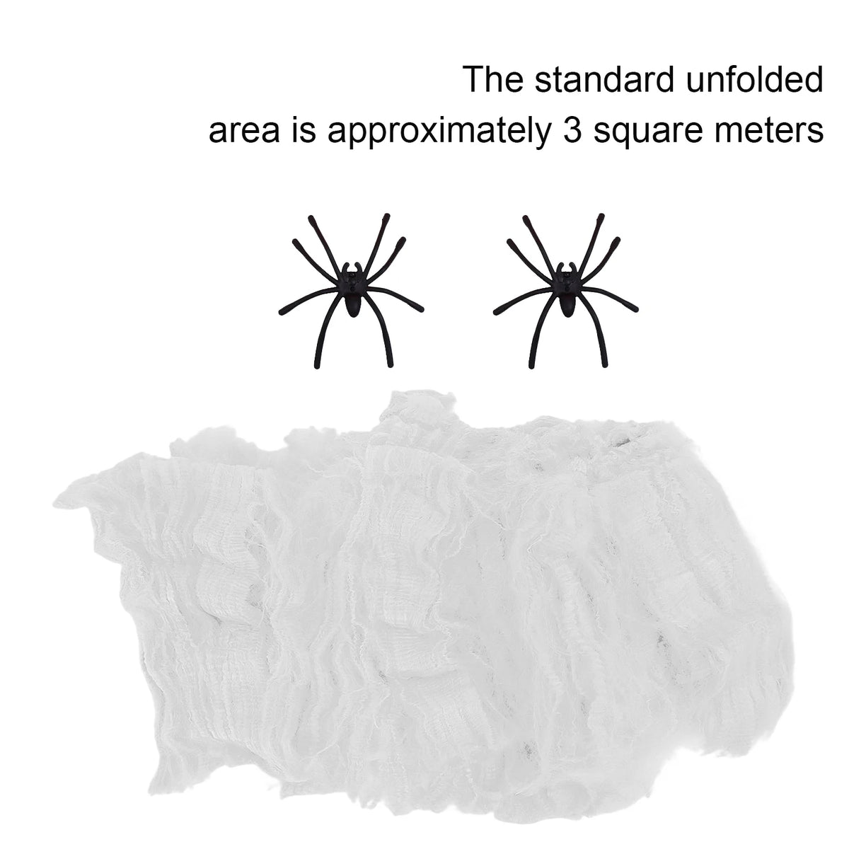 Wholesale Artificial Spider Web Halloween DIY Hanuted House Stretchy Cobwebs with Fake Spiders Indoor Outdoor Garden Party Decor