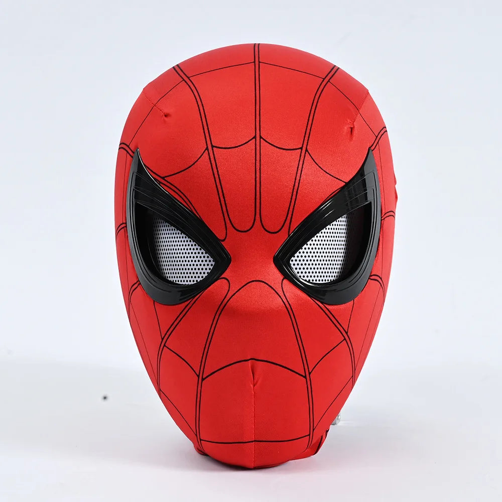 2026 《Spider Man:Brand New Day 》 1:1 scale mask, chin strap with operable blink control, Halloween Spider Man cosplay toy